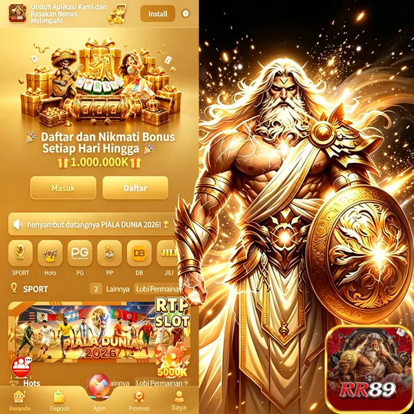 RR89 Bonus Member Baru 100%